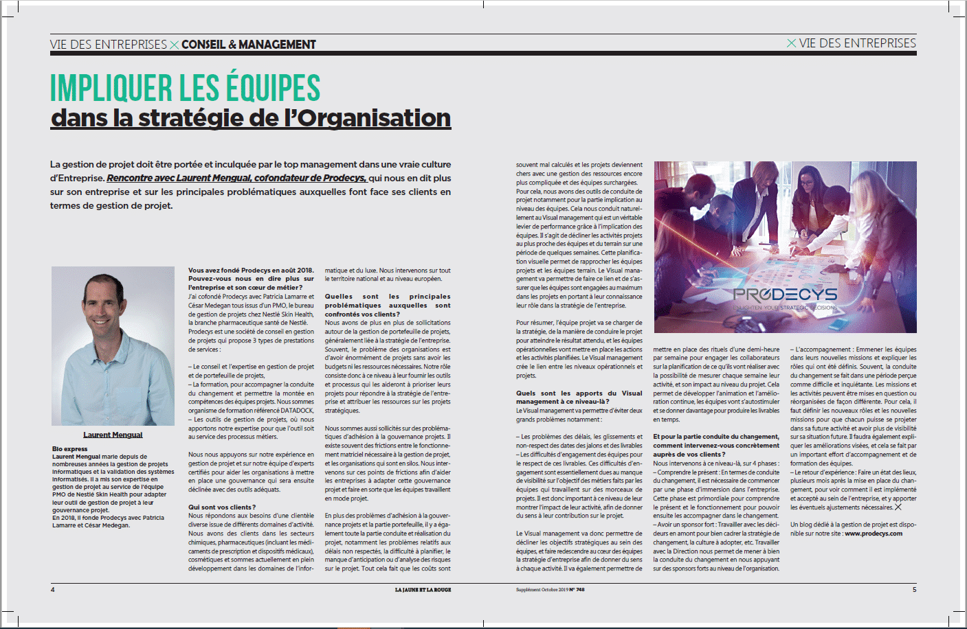 Article PDF "La Jaune et la Rouge"